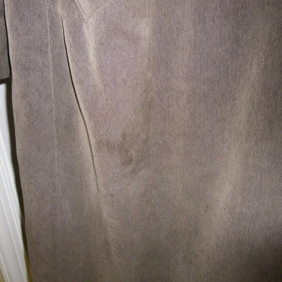 Vintage Unisex Classic London Fog Microfiber Trench Coat w/ Fleece Lining - Picture 4 of 9